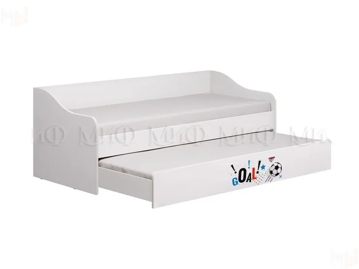 Кровать выдвижная Вега New Boy (белый)