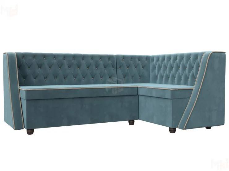 Диван кухонный угловой Лофт правый угол