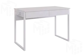 Полка Юниор белое дерево/белый муар