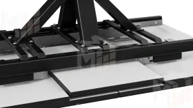 Стол обеденный Хэмптон Тип 1 черный мрамор