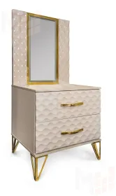 Тумба Lara бежевый глянец