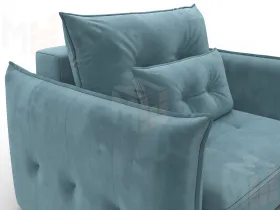 Кресло Лига-100 НПБ ( SEVEN 113 бирюзовый )