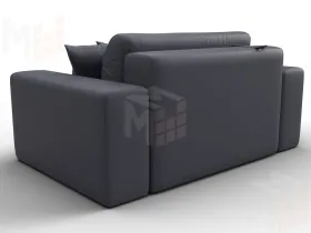 Кресло Лига-036 НПБ ( GRIFON 15 серый )