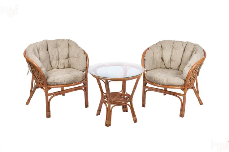 Комплект Багама Дуэт с бежевыми подушками