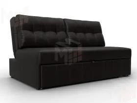 Диван прямой Лига-107 (140) ( GRIFON 12 коричневый )