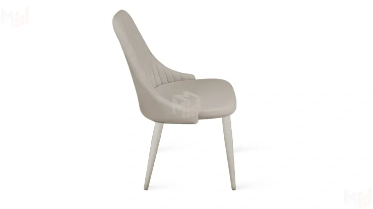 Стул Франк (конус) исп. 2 - ДП2-30 Капучино матовый/Микровелюр Catania Ivory (бежевый)