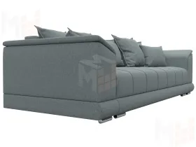 Диван прямой НордСтар НПБ ( Амур 07 серый )