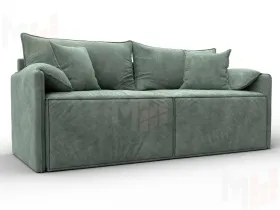 Диван прямой модульный Лига-106 ( BRUT 08 зеленый )