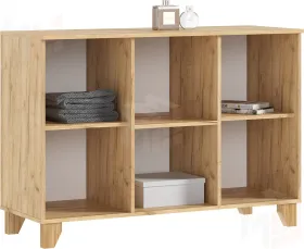 Ирис Комод (1200) (Браш Вайт, Дуб Крафт)