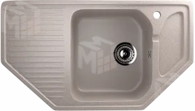 Угловая односекционная мойка ULGRAN U-109