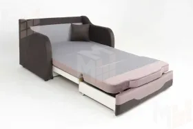 Диван Джонни-2 Лекко Джава/Ньютон Дарк Браун