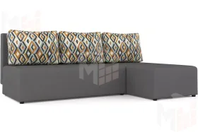 Угловой диван Рим  Серый