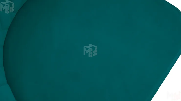 Стул Гранд К4 Белый матовый, Велюр Confetti Izumrud