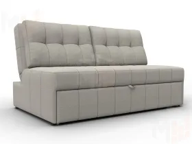 Диван прямой Лига-107 (140) ( Амур 02 бежевый )