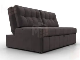 Диван прямой Лига-107 (140) ( SEVEN 727 коричневый )