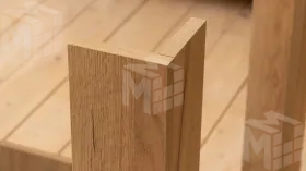 Стол обеденный Промо тип 1 Дуб Крафт золотой, Ателье темное