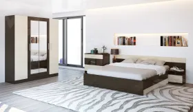 Спальня Леси (венге/дуб молочный)