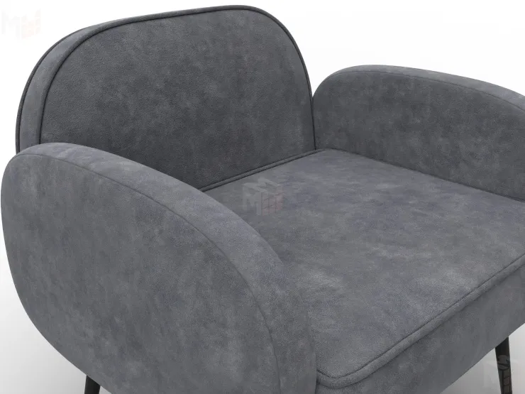 Кресло Лига-086 ( BRUT 16 темно-серый )