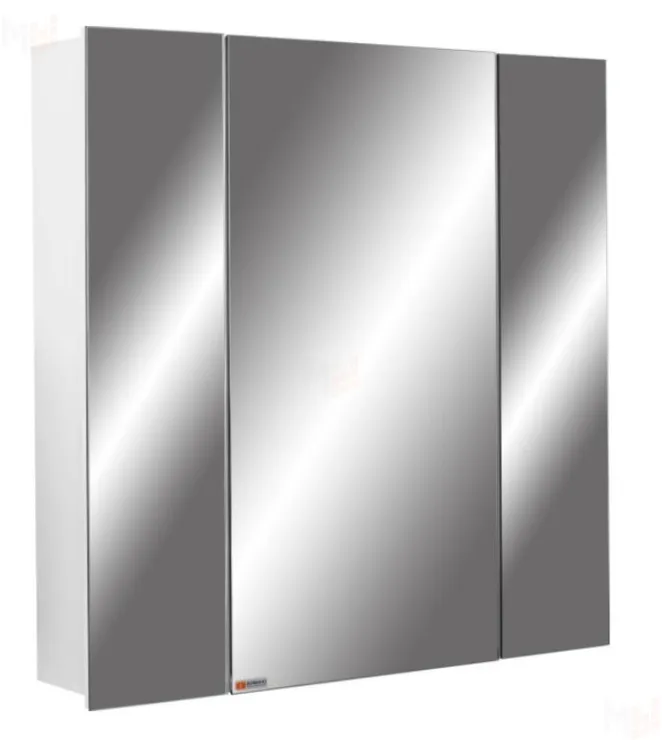 Шкаф-зеркало Оскар 70 Идеал левый/правый Домино