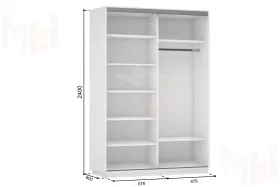 Шкаф-купе Элемент дуо 1400 (выс. 2400)