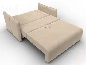 Диван прямой Лига-117 ( SEVEN 729 бежевый )