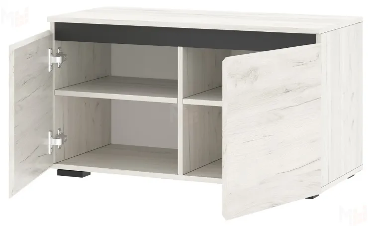 Тумба ГРЕТТА 900  Дуб Крафт белый