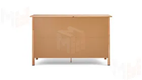 Комод КЫМОР 8 ящиков светло-коричневый