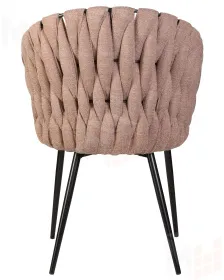 Стул обеденный DOBRIN MATILDA (коричневая ткань (LAR 275-3))