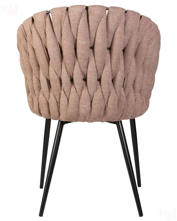 Стул обеденный DOBRIN MATILDA (коричневая ткань (LAR 275-3))