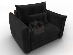 Кресло Лига-100 НПБ ( SEVEN 35 черный )