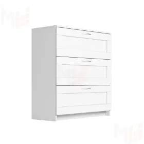 Комод Сириус 3 ящика белый