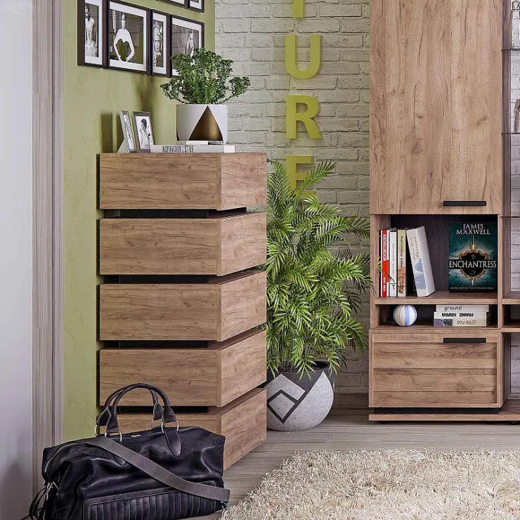 Комод NATURE 6 Дуб табачный