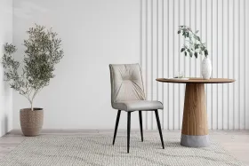 Стул Сенатор кожзам бежевый