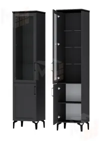 Шкаф ШК-1 Шарм Антрацит