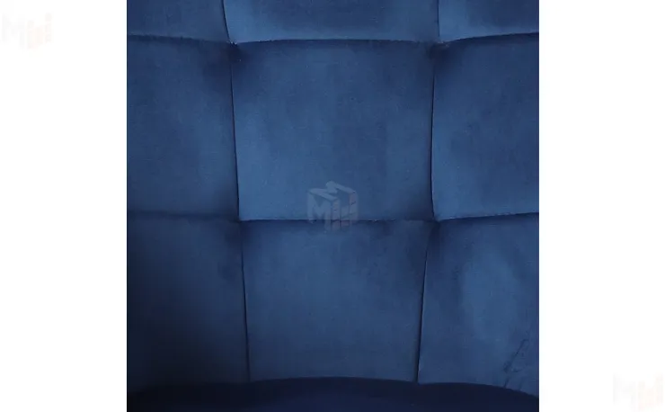 Кресло поворотное Мони Confetti blue/белый