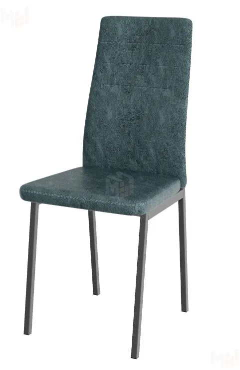 Стул Амстер (замша серая, ноги серые)