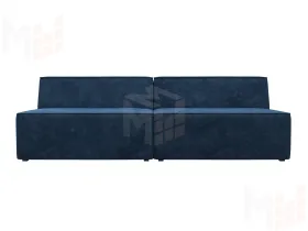 Диван прямой модульный Монс ( BRUT 11 синий )