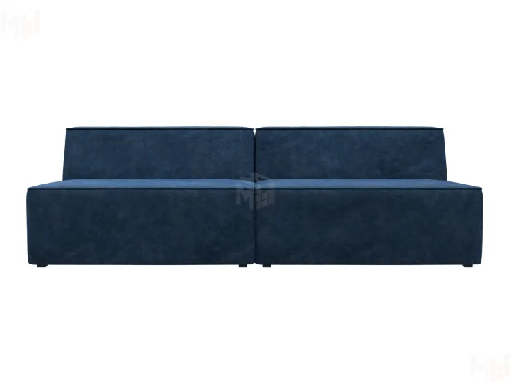 Диван прямой модульный Монс ( BRUT 11 синий )