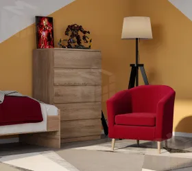 Кресло для отдыха Тунне Twist 09 (burgundi)