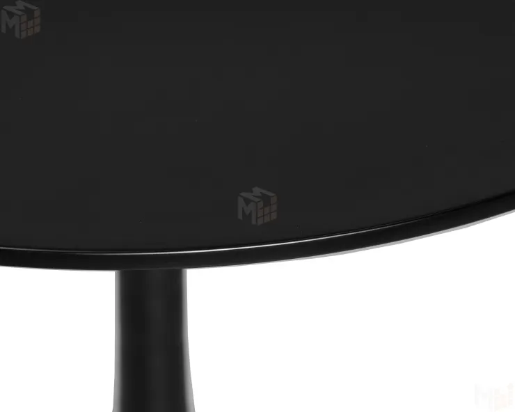 Стол обеденный MIA (черная столешница, черное основание)