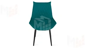 Стул Фэнди К1С  Черный муар, Велюр Confetti Izumrud