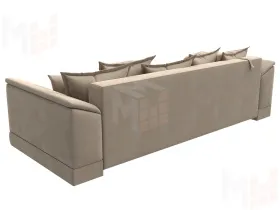 Диван прямой НордСтар НПБ ( SEVEN 729 бежевый )