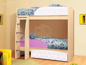 Кровать двухъярусная Омега 4 АРТ