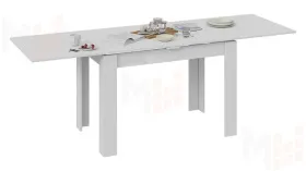 Стол раздвижной Промо  тип 4 Белый