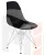 Стул обеденный DOBRIN DSR (ножки хром, цвет чёрный (B-03))