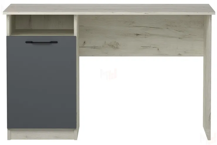 Компьютерный стол ПКС-12  Крафт белый-Антрацит