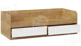 Кровать комбинированная Хилтон 404.006.000 Белый матовый