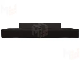 Диван прямой модульный Монс лофт ( GRIFON 12 коричневый )