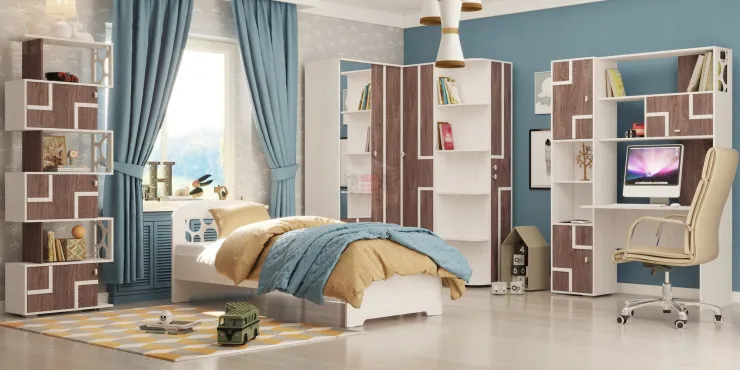 Стол письменный с надстройкой Омега-16