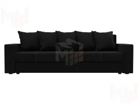 Диван прямой Дубай Лайт ( Черный )